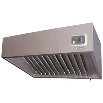 Haube komplett, (9/9-2500 M3/h) 120 Pa, regler, 4 Filters (2000x700x460mm)