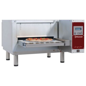 Elektro Kettenbandofen Umluft 400mm (800x1270x390mm)