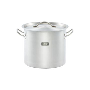 Gredil Suppentopf ECO mit Deckel, Ø 280 mm, 15,4 L
