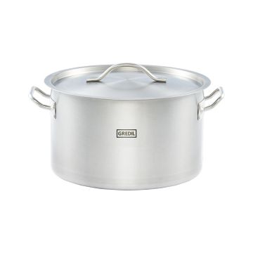 Gredil Suppentopf ECO mit Deckel, Ø 360 mm, 22,4 L
