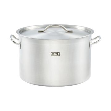 Gredil Suppentopf ECO mit Deckel, Ø 400 mm, 32,6 L