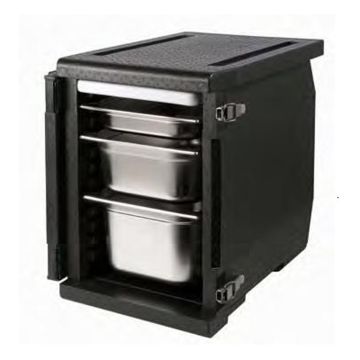 EPP Thermobox Frontlader, Nutzinhalt 93 Liter, schwarz