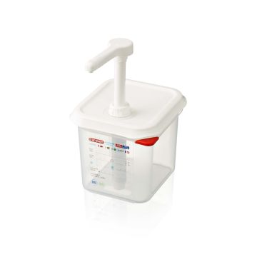 Araven Saucenspender/Pumpspender GN 1/6, Inhalt 2,6 L