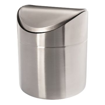 Edelstahl Tischmülleimer 1,5 L