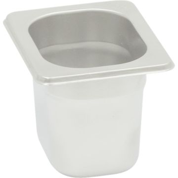 Stalgast Edelstahl Gastronormbehälter Serie Standard, 132x108 mm (100mm)