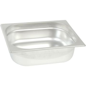 Stalgast Edelstahl Gastronormbehälter Serie STANDARD, GN 1/2 (200mm)