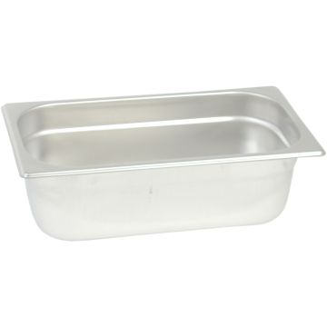Stalgast Edelstahl Gastronormbehälter Serie STANDARD, GN 1/3 (100mm)
