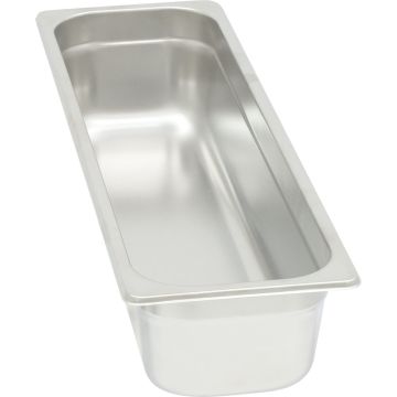 Stalgast Edelstahl Gastronormbehälter Serie STANDARD, GN 2/4 (40mm)