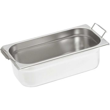 Gastronormbehälter GN 1/4 (200 mm), mit Fallgriffen, Serie Basic von Stalgast