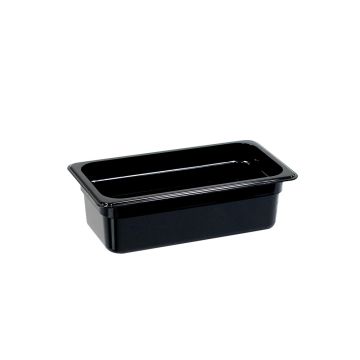 Gastronormbehälter Serie Buffet von Stalgast, schwarz, GN 1/3, H 150 mm