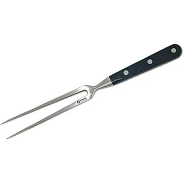 Fleischgabel, geschmiedete Zinken aus Stahl mit Länge 18 cm