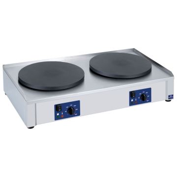 Elektro-Crêpegerät, 2x ø 400 mm
