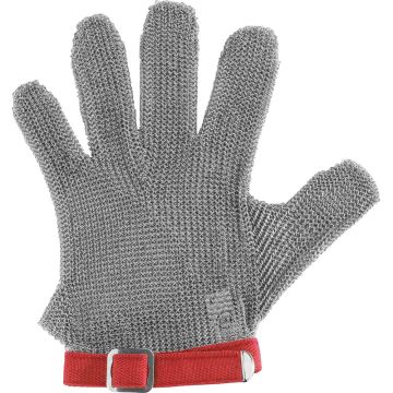 Stechschutzhandschuh, Kennung rot, Größe M