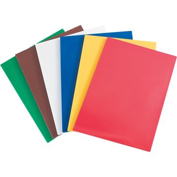 Schneidbrett-Set, 450x300 mm, glatt, aus Polyethylen