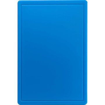 Schneidbrett, HACCP, Farbe blau, 600 x 400 x 18 mm (BxTxH)