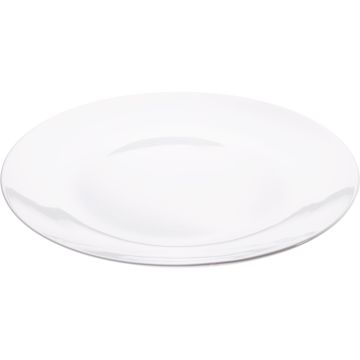 Großer Coup-Teller, flach, Hotelporzellan, Serie Isabell, Stalgast, Ø 410 mm