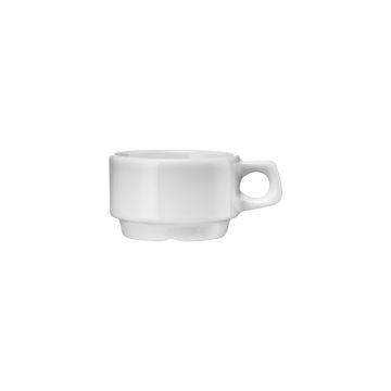 Espressotasse, Porzellan, Lubiana, Serie Kaszub/Hell, 0,09 Liter