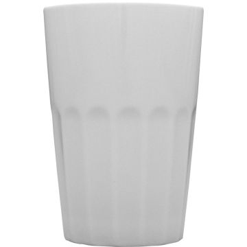 Große Becher, Porzellan, weiß, Serie Kaszub/Hel, Lubiana, 0,4 Liter