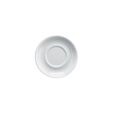 Untertasse für Espressotasse, Porzellan, Lubiana, Serie Kaszub/Hel Ø 120 mm, 12 Stück