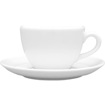 Untertasse, Serie Aida, weiß, Ø 160 mm, 6 Stück
