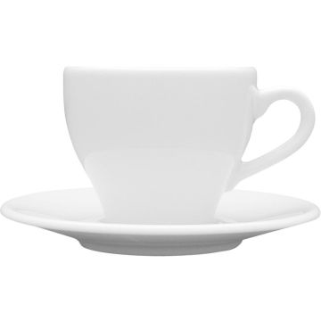 Obertasse, Serie Paula, weiß, 200 ml, 12 Stück