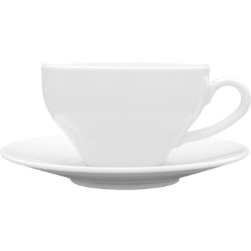 Obertasse, Serie Paula, weiß, 300 ml, 6 Stück