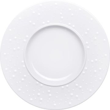 Pasta-/Dessertteller, flach, Serie Rosa, weiß, Ø 300 mm, 6 Stück