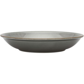Teller tief, Serie Hotel, grau, braun gesprenkelt, Ø 230 mm, 12 Stück
