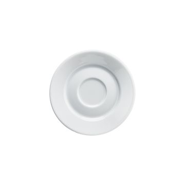 Untertasse aus Porzellan, weiß, Serie Versailles, Lubiana, Ø 145 mm