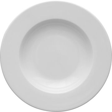 Tiefer Teller aus Porzellan, weiß, Serie Versailles, Lubiana, D. 225 mm