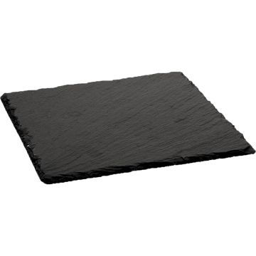 Stalgast Schieferplatte, quadratisch, 200 x 200 x 5 mm (BxTxH)