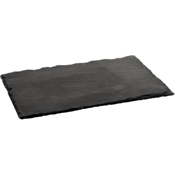 Stalgast Schieferplatte, rechteckig, 200 x 100 x 5 mm (BxTxH)