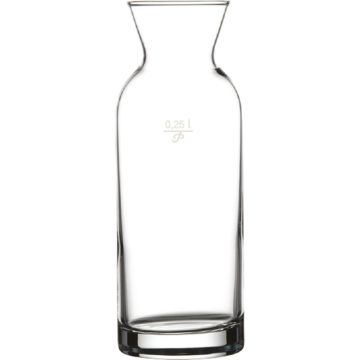 Kleine Wein-/Wasserkaraffe 0,25 Liter