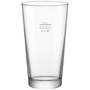 Pint Glas, Eichstrich bei 0,4 Liter