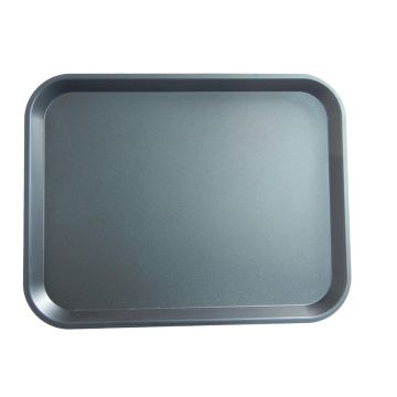Tablett 456x356 mm, Polypropylen, Grau