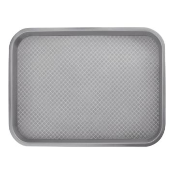 Fast Food Tablett 305 x 410 mm, grau