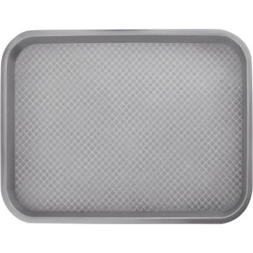Fast Food Tablett 350 x 450 mm, grau