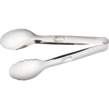 Universelle Edelstahl Servierzange, Länge 21 cm