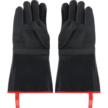 Ofenhandschuhe, Neopren, hitze- und ölbeständig, schwarz, L. 350 mm