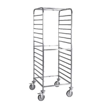 Transportwagen für GN-Behälter, 20x GN 1/1 H=65 mm