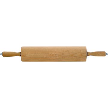 Teigrolle aus Holz, Ø 85 mm, Länge 39,5 cm