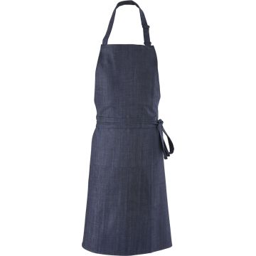 Nino Cucino Latzschürze, Mischgewebe, navy-blau, L. 92 cm