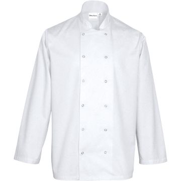 Nino Cucino Kochjacke, Modell „Chef“, Langarm, weiß, Gr. L
