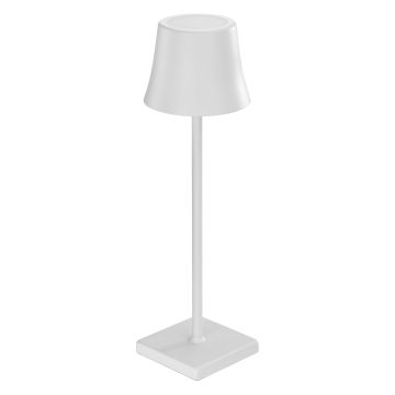 LED-Tischleuchte kabellos mit Touch-Bedienung, dimmbar,  weiß, H. 375 mm