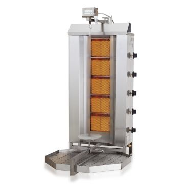 GYROS GRILL GAS 5 ZONES