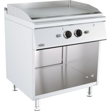 BASE 700 GASBAKPLAAT CHR. DUB