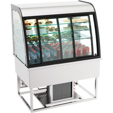 DROP-IN KOELVITRINE 140L SCHUI