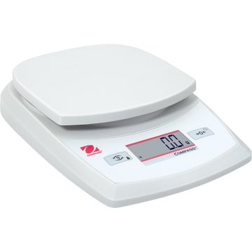 Portable Küchenwaage Kapazität 5,2 kg, Teilung 1 g, Abmessung 144 x 205 x 41 mm mm (BxTxH)