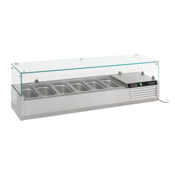 GEKOELDE OPZETVITRINE 1/3 GNx6