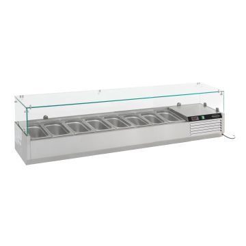 GEKOELDE OPZETVITRINE 1/3 GNx8